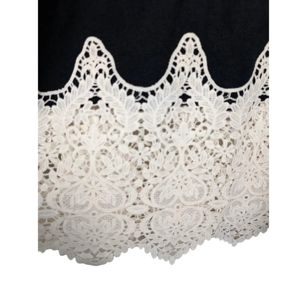 Roamans Crochet Lace Sweater Size 18/20